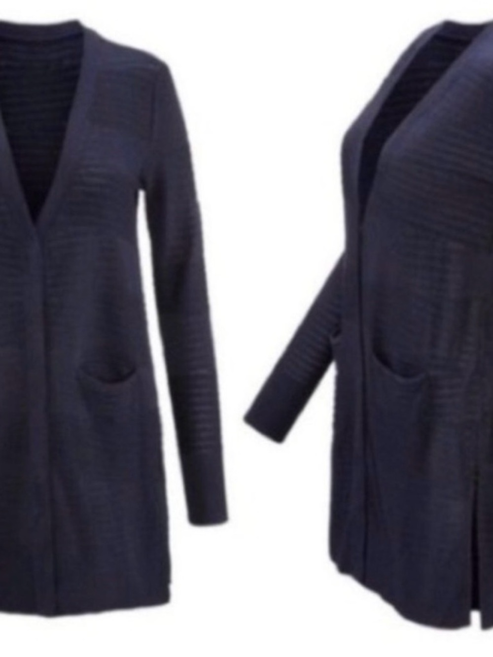 CAbi Classic Snap Front Navy Cardigan Style 5135